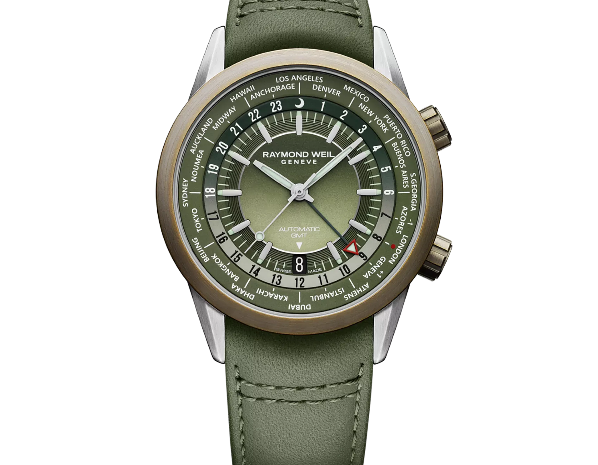 Raymond Weil Freelancer GMT Worldtimer