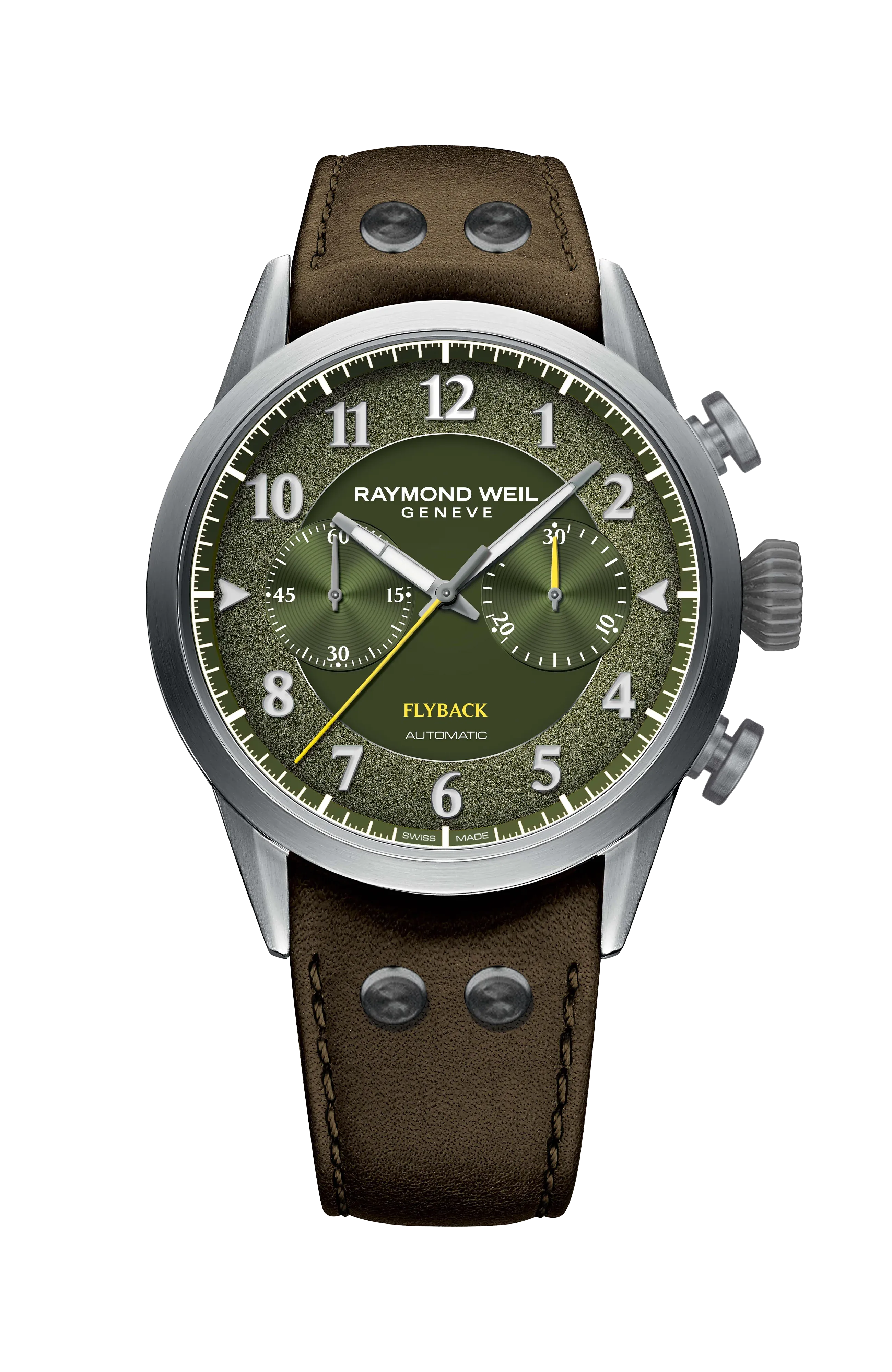 Raymond Weil Freelancer Chronograph Bi-Compax Bronze and Titanium 43.5mm